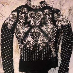 Windsor Pearls & Sequins Bodysuit